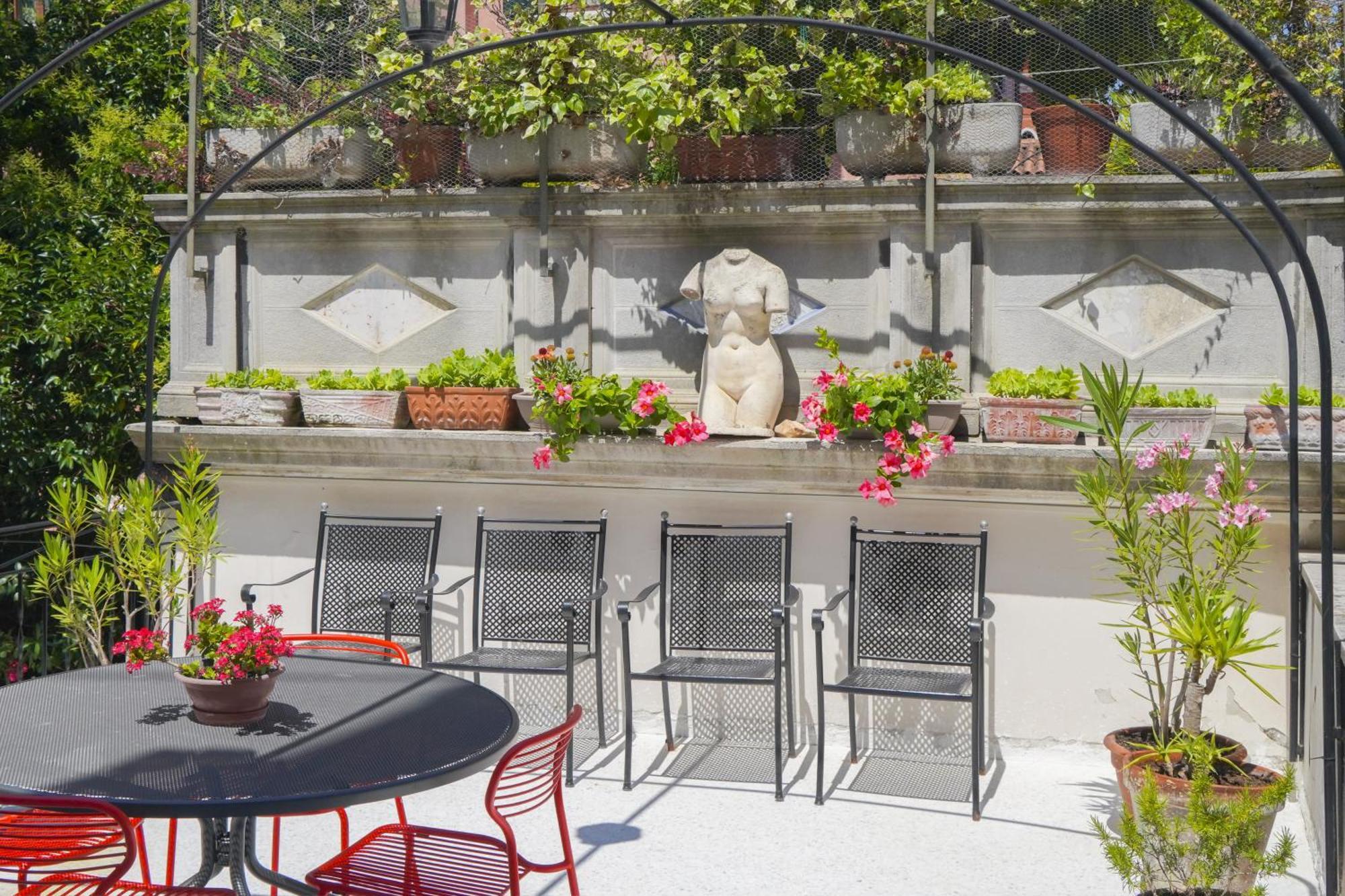 Family Apartment With Terrace Veneza Exterior foto